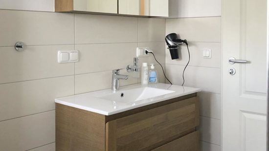 Ferienwohnung Ostseebad Wustrow · Noorderfeld OG · Bad